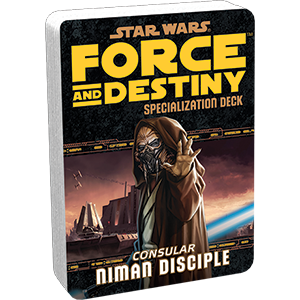 Star Wars: Force and Destiny: Niman Disciple Specialization Deck (ONLINE ORDER ONLY)