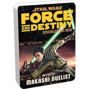 Star Wars: Force and Destiny: Makashi Duelist Specialization Deck (ONLINE ORDER ONLY)