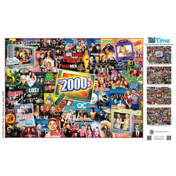 TV Time - 2000's Shows 1000 Piece Jigsaw Puzzle (ONLINE ORDER ONLY)