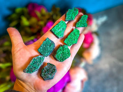 Uvarovite Garnet Specimens (ONLINE ORDER ONLY)