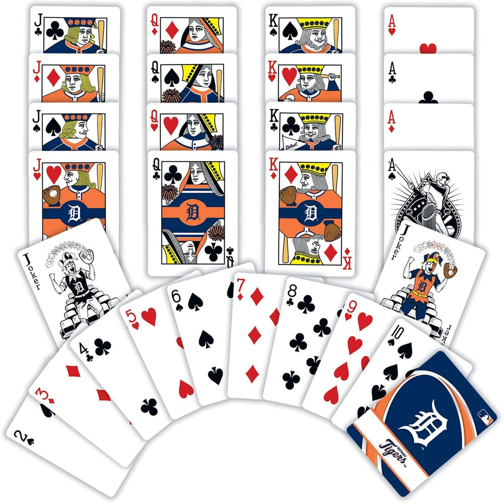 Detroit Tigers Playing Cards - 54 Card Deck (ONLINE ORDER ONLY)