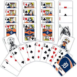 Detroit Tigers Playing Cards - 54 Card Deck (ONLINE ORDER ONLY)