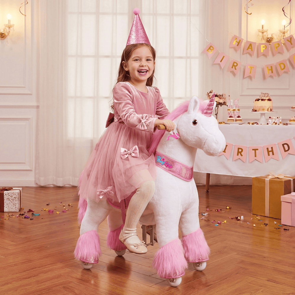 Model U® Unicorn Ride-On Toy Age 3–4 – Pink