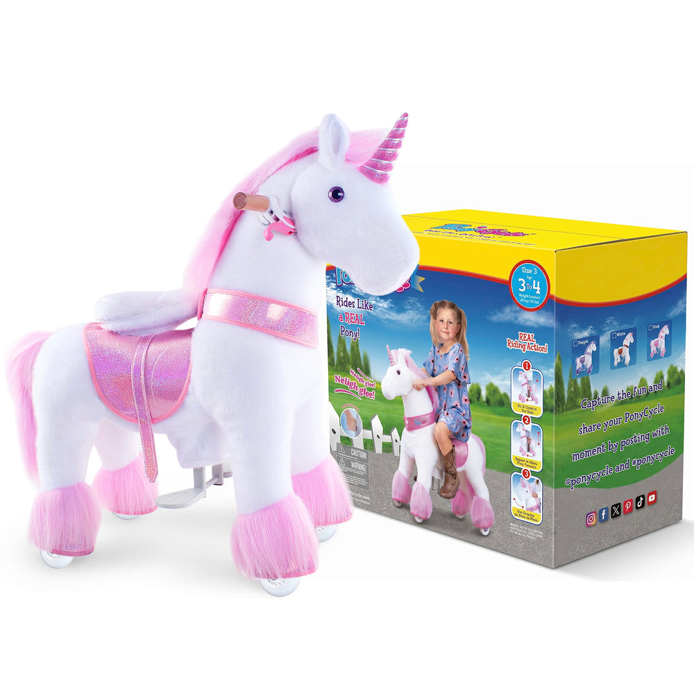 Model U® Unicorn Ride-On Toy Age 3–4 – Pink