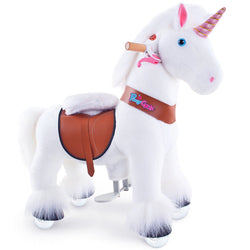 Model U Unicorn Ride-On Toy Age 3-4 White (ONLINE ORDER ONLY)