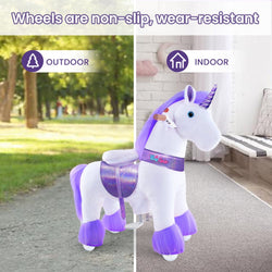 Model U Ride-On Unicorn Age 3-4 Purple (ONLINE ORDER ONLY)