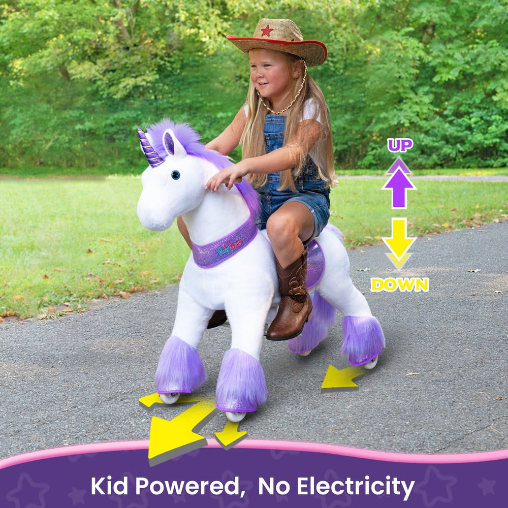 Model U Ride-On Unicorn Age 3-4 Purple (ONLINE ORDER ONLY)