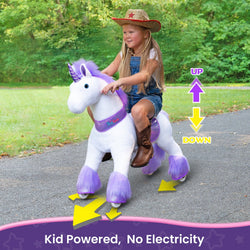 Model U Ride-On Unicorn Age 3-4 Purple (ONLINE ORDER ONLY)