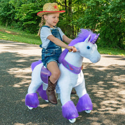 Model U Ride-On Unicorn Age 3-4 Purple (ONLINE ORDER ONLY)