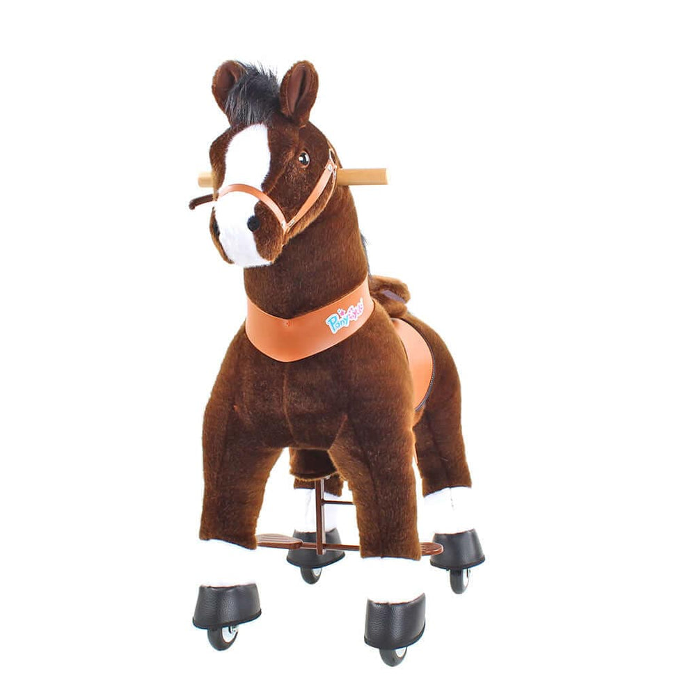 Model U Ride On Horse Toy Age 3-4 Chocolate (ONLINE ORDER ONLY)