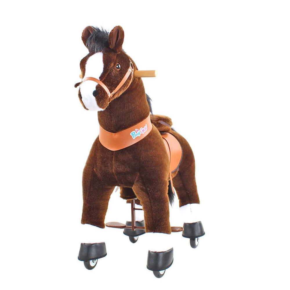 Model U Ride On Horse Toy Age 3-4 Chocolate (ONLINE ORDER ONLY)
