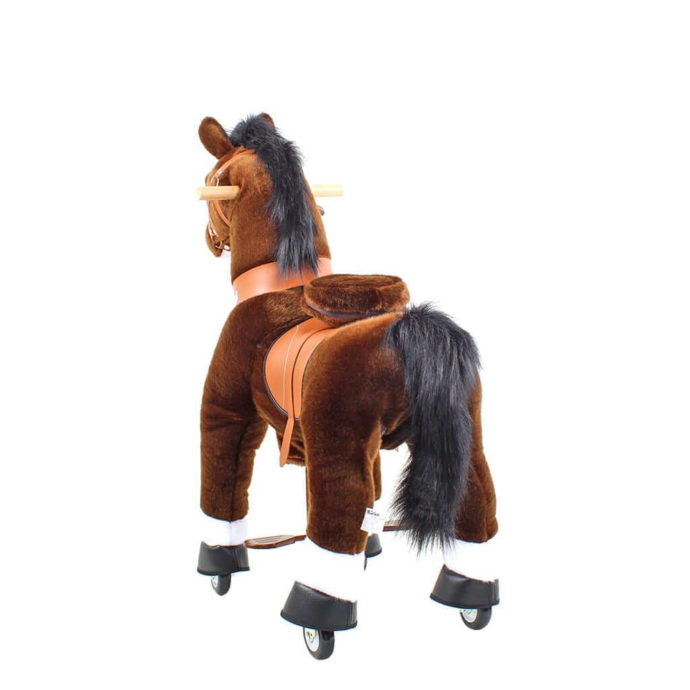 Model U Ride On Horse Toy Age 3-4 Chocolate (ONLINE ORDER ONLY)