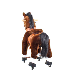 Model U Ride On Horse Toy Age 3-4 Chocolate (ONLINE ORDER ONLY)