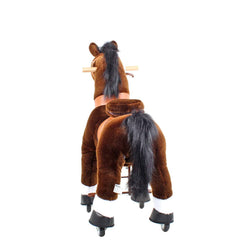 Model U Ride On Horse Toy Age 3-4 Chocolate (ONLINE ORDER ONLY)