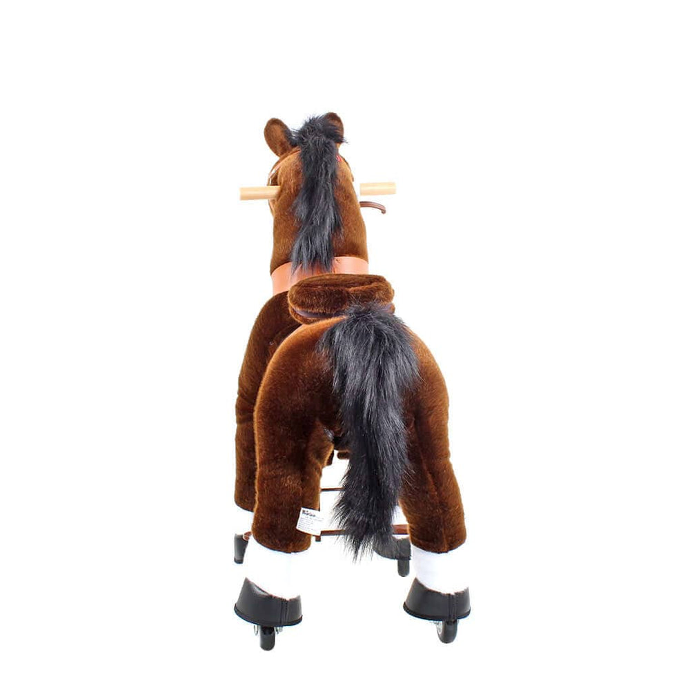 Model U Ride On Horse Toy Age 3-4 Chocolate (ONLINE ORDER ONLY)