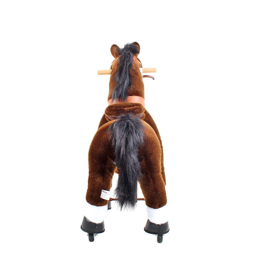 Model U Ride On Horse Toy Age 3-4 Chocolate (ONLINE ORDER ONLY)