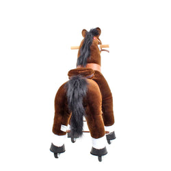 Model U Ride On Horse Toy Age 3-4 Chocolate (ONLINE ORDER ONLY)