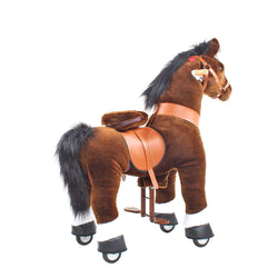 Model U Ride On Horse Toy Age 3-4 Chocolate (ONLINE ORDER ONLY)