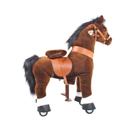 Model U Ride On Horse Toy Age 3-4 Chocolate (ONLINE ORDER ONLY)