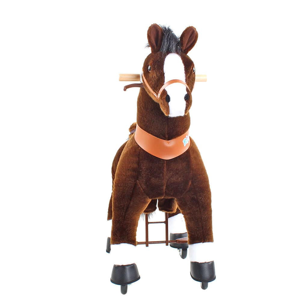 Model U Ride On Horse Toy Age 3-4 Chocolate (ONLINE ORDER ONLY)