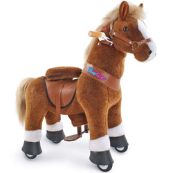 Model U Ride-On Pony Age 3-4 Brown (ONLINE ORDER ONLY)