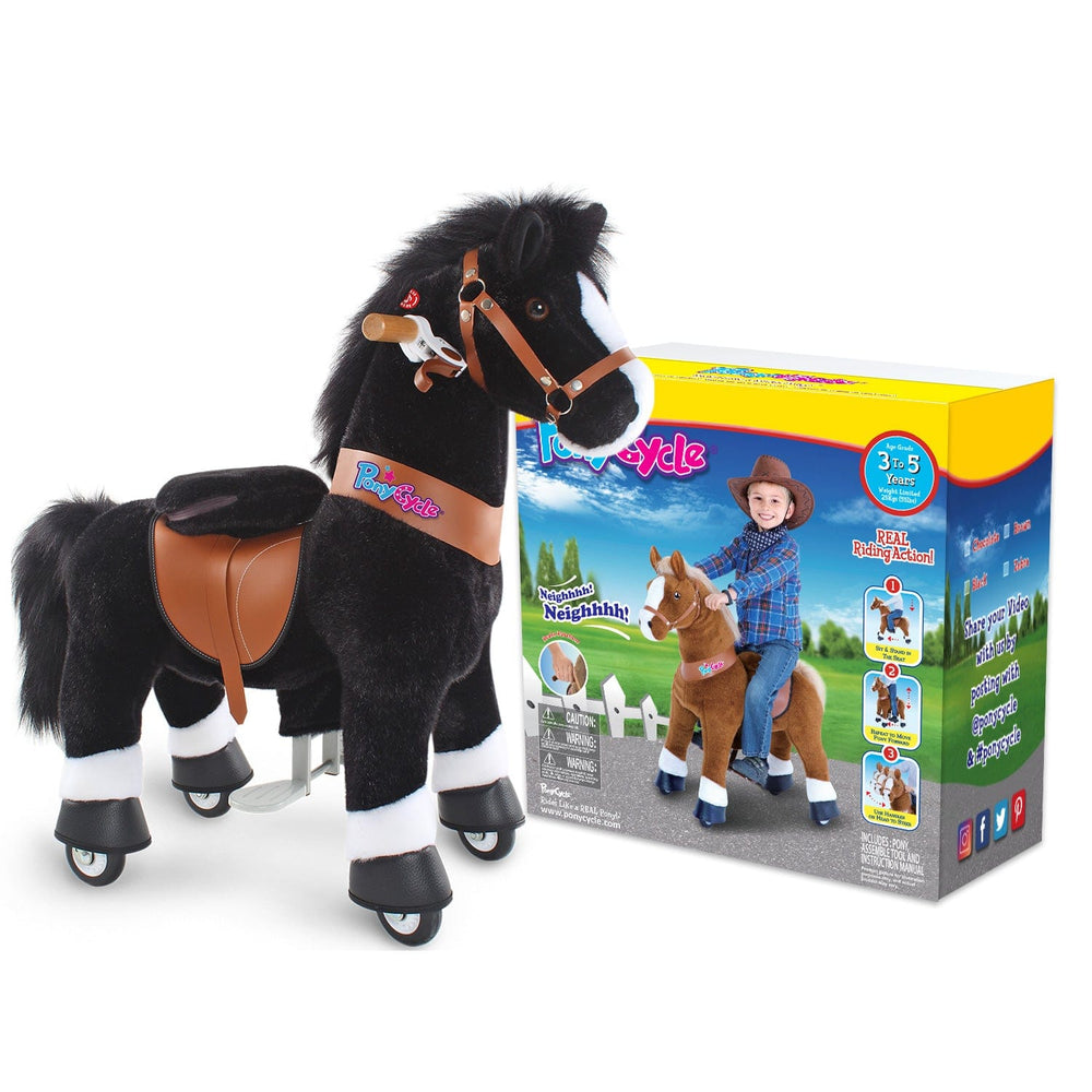 Model U Horse Toy Age 3-4 Black (ONLINE ORDER ONLY)