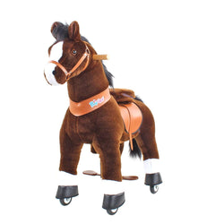 Model U Riding Horse Toy Age 4-7 Chocolate (ONLINE ORDER ONLY)