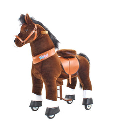 Model U Riding Horse Toy Age 4-7 Chocolate (ONLINE ORDER ONLY)