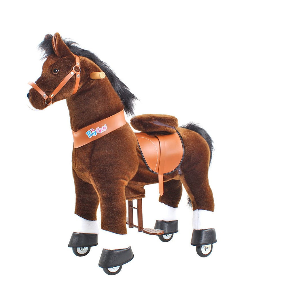 Model U Riding Horse Toy Age 4-7 Chocolate (ONLINE ORDER ONLY)