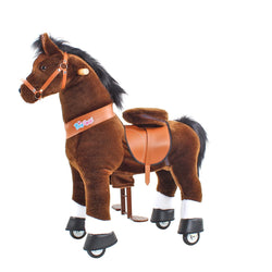 Model U Riding Horse Toy Age 4-7 Chocolate (ONLINE ORDER ONLY)