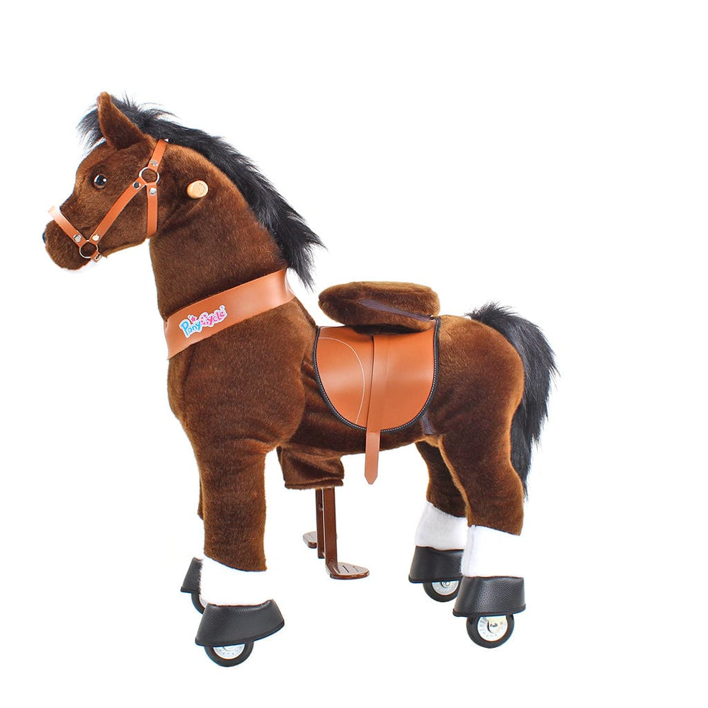 Model U Riding Horse Toy Age 4-7 Chocolate (ONLINE ORDER ONLY)