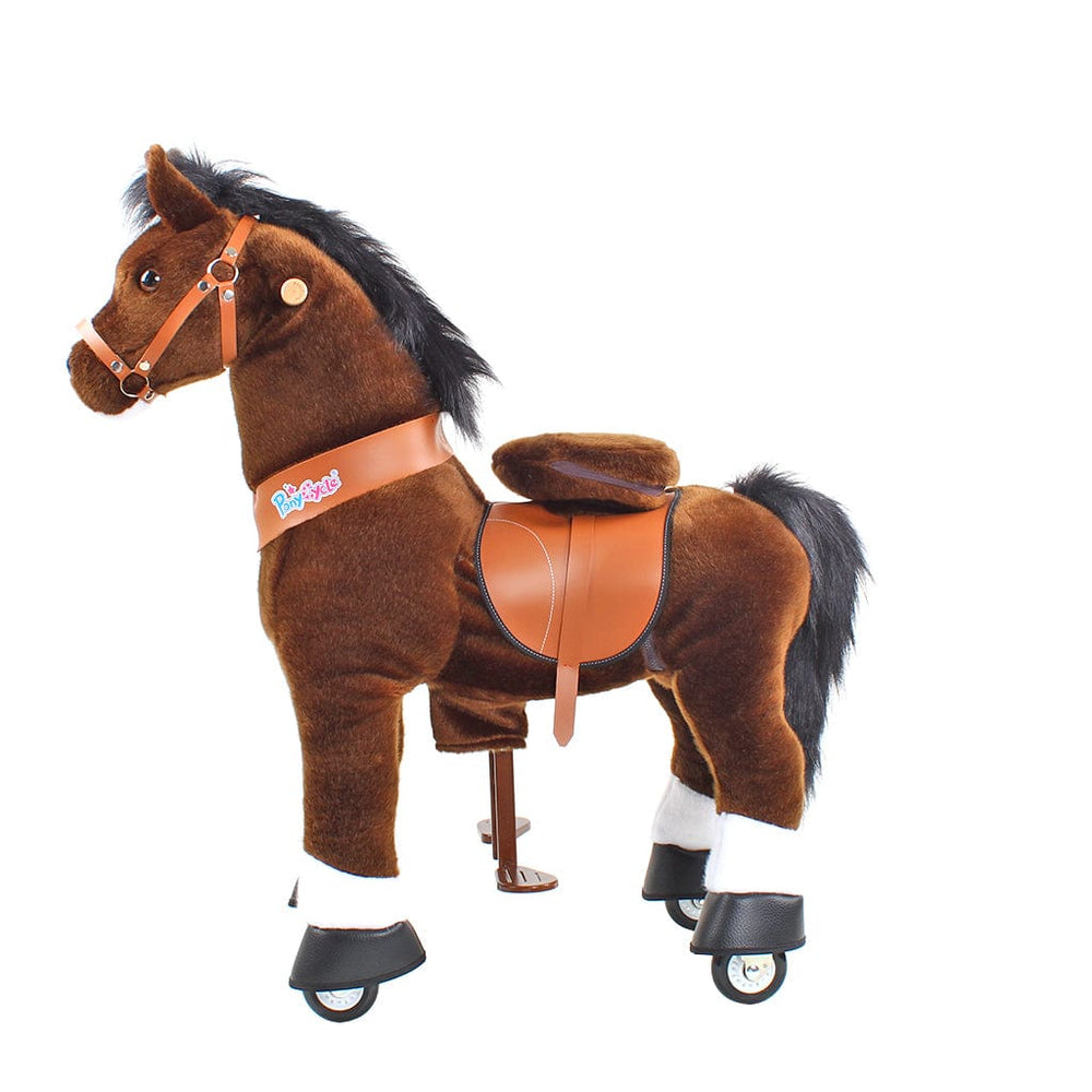 Model U Riding Horse Toy Age 4-7 Chocolate (ONLINE ORDER ONLY)