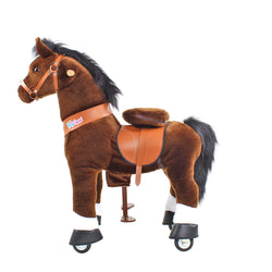 Model U Riding Horse Toy Age 4-7 Chocolate (ONLINE ORDER ONLY)