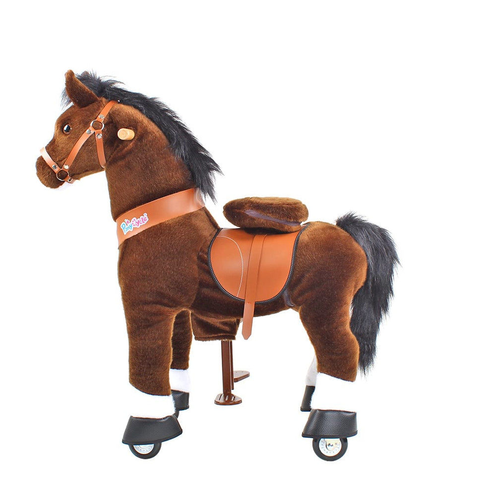 Model U Riding Horse Toy Age 4-7 Chocolate (ONLINE ORDER ONLY)