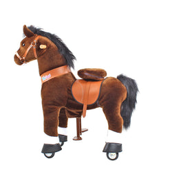 Model U Riding Horse Toy Age 4-7 Chocolate (ONLINE ORDER ONLY)