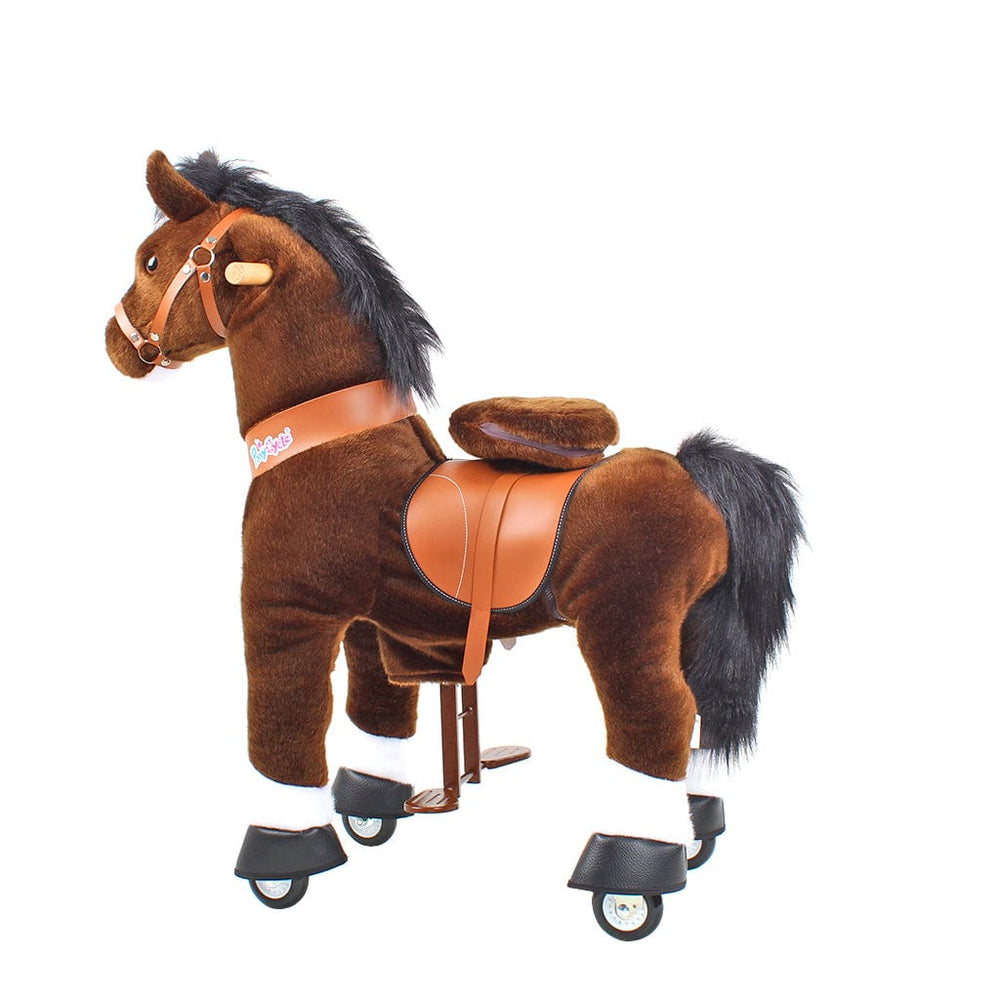 Model U Riding Horse Toy Age 4-7 Chocolate (ONLINE ORDER ONLY)