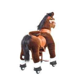 Model U Riding Horse Toy Age 4-7 Chocolate (ONLINE ORDER ONLY)