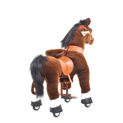 Model U Riding Horse Toy Age 4-7 Chocolate (ONLINE ORDER ONLY)