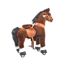 Model U Riding Horse Toy Age 4-7 Chocolate (ONLINE ORDER ONLY)