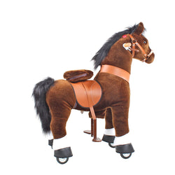 Model U Riding Horse Toy Age 4-7 Chocolate (ONLINE ORDER ONLY)