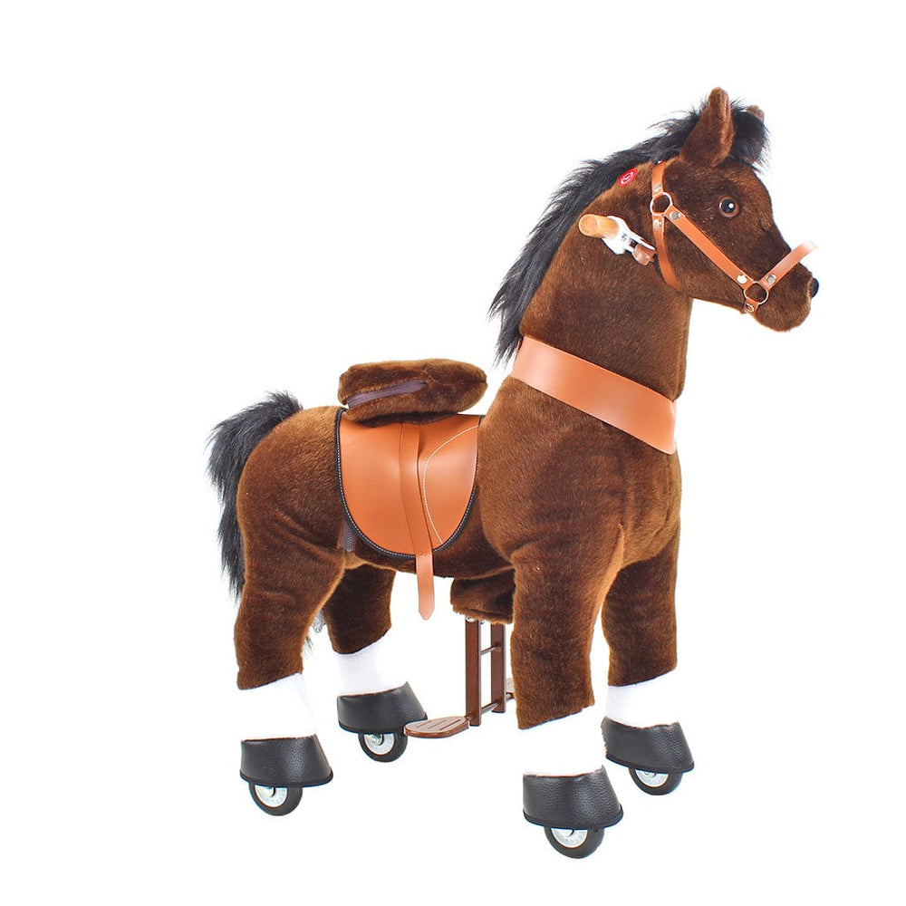 Model U Riding Horse Toy Age 4-7 Chocolate (ONLINE ORDER ONLY)