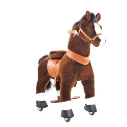 Model U Riding Horse Toy Age 4-7 Chocolate (ONLINE ORDER ONLY)