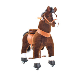 Model U Riding Horse Toy Age 4-7 Chocolate (ONLINE ORDER ONLY)