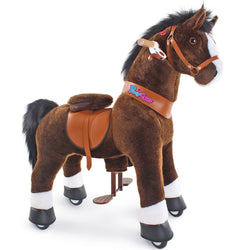 Model U Riding Horse Toy Age 4-7 Chocolate (ONLINE ORDER ONLY)