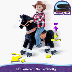 Model U Horse Age 4-7 Black (ONLINE ORDER ONLY)
