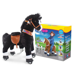 Model U Horse Age 4-7 Black (ONLINE ORDER ONLY)