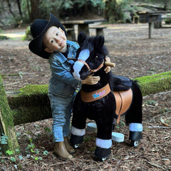 Model U Horse Toy Age 3-4 Black (ONLINE ORDER ONLY)