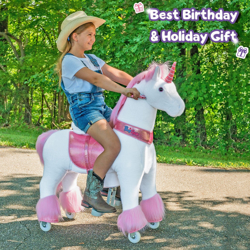 PonyCycle Large Pink Unicorn (ONLINE ORDER ONLY)