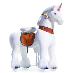 PonyCycle Unicorn Large Riding Unicorn White (ONLINE ORDER ONLY)