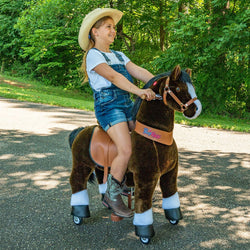 PonyCycle Large Ride On Horse - Chocolate (ONLINE ORDER ONLY)